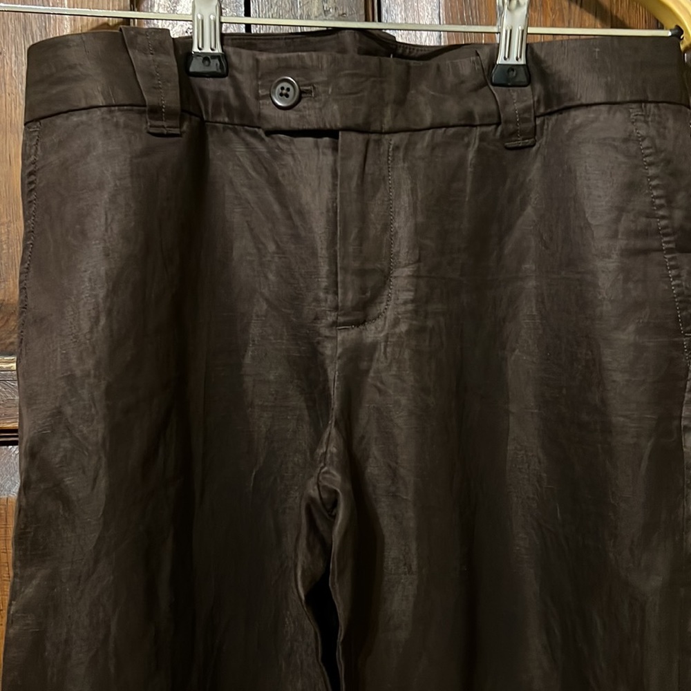 Banana Republic Chocolate Summer Trousers NWT - Picture 5 of 6